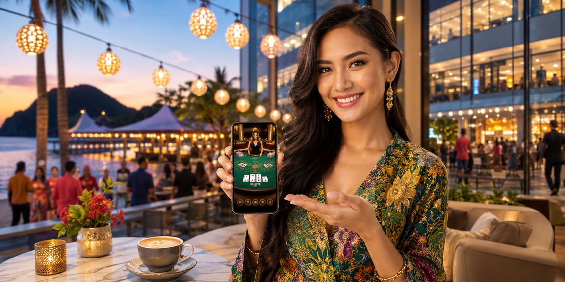 Meja Baccarat langsung dengan dealer sebenar boleh diakses melalui ana4488 dari Langkawi